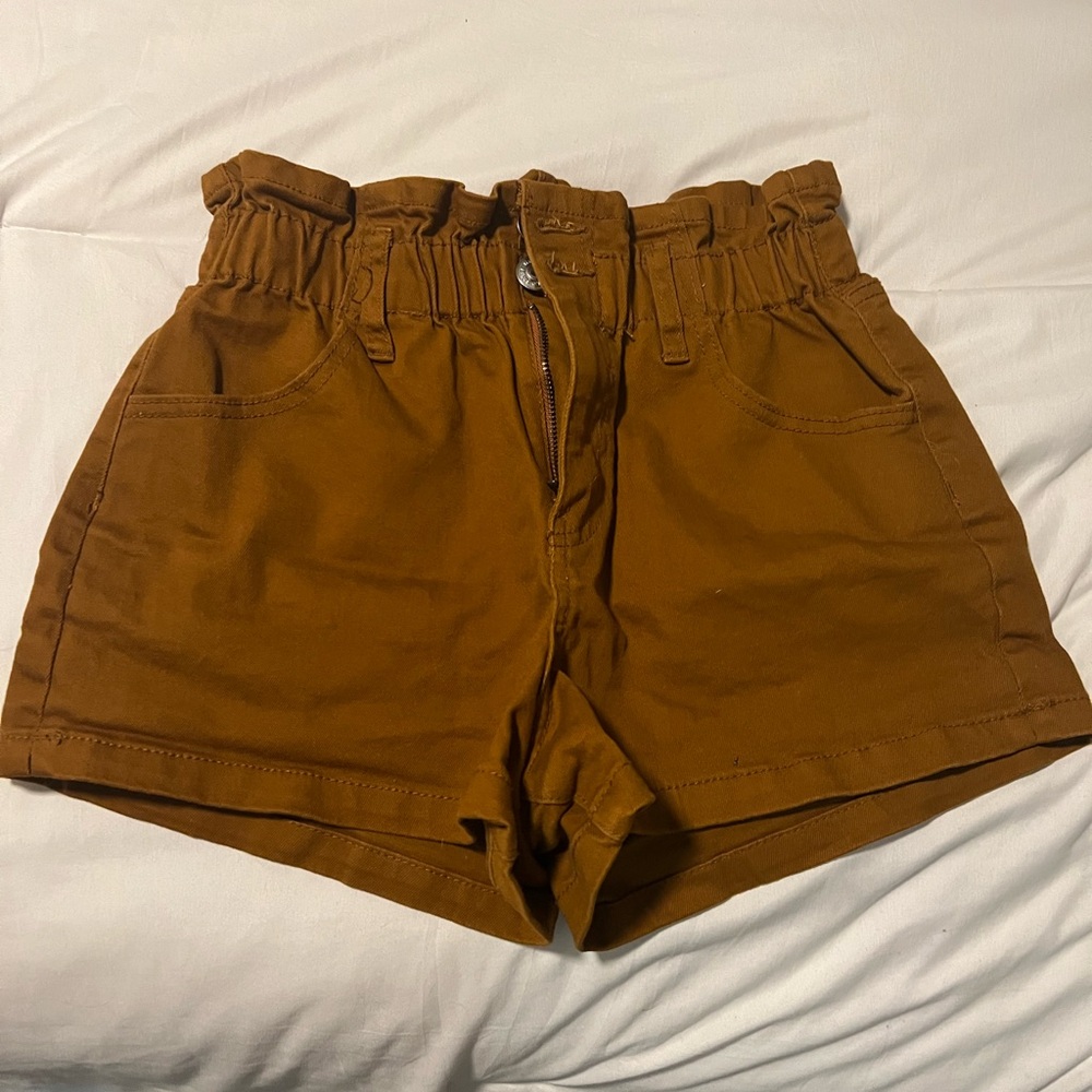 Wild fable paper-bag shorts